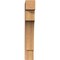Ekena Millwork Westlake Block Smooth Bracket, Western Red Cedar, 5 1/2"W x 24"D x 36"H BKT06X24X36WTL05SWR - alternate 3